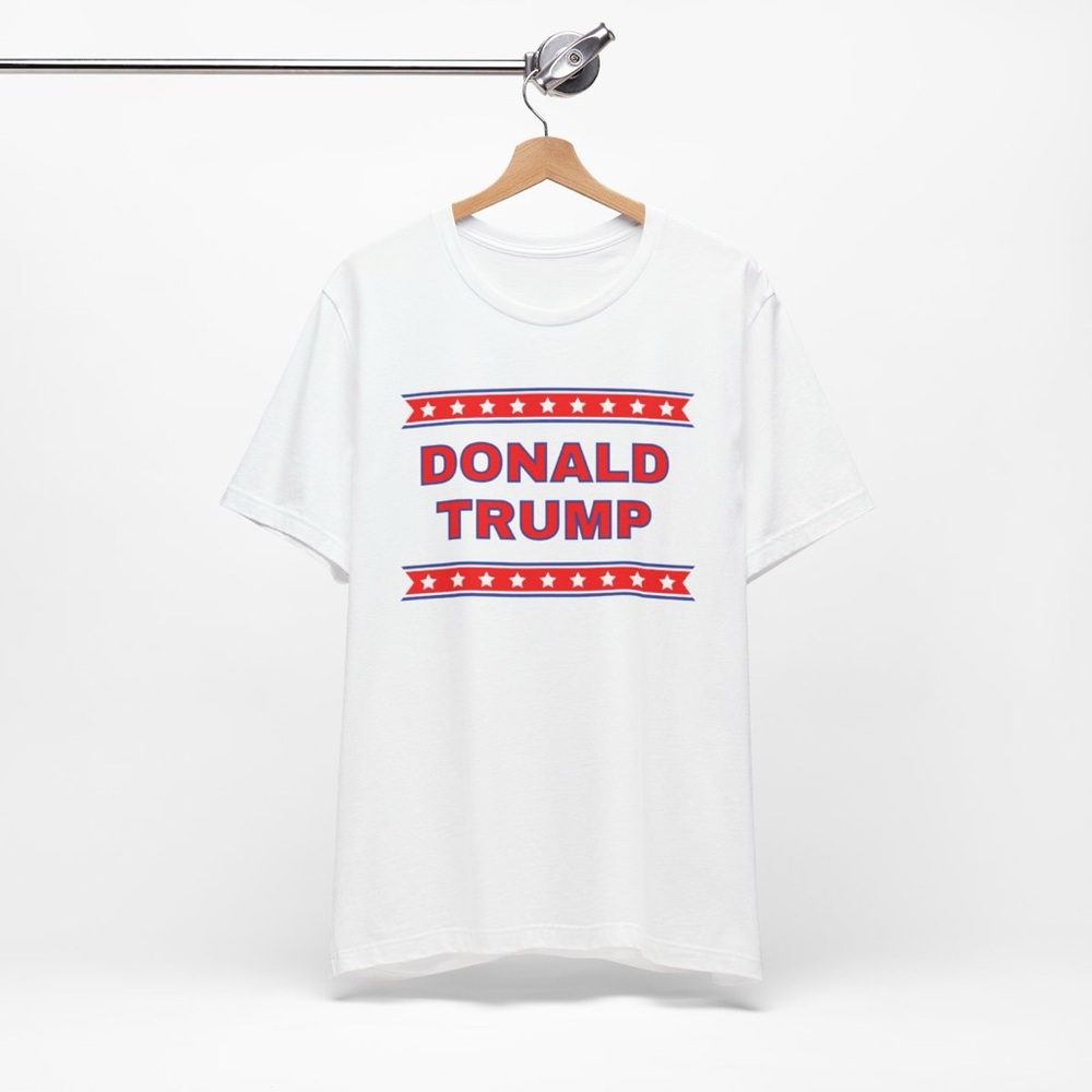 Donald Trump DT Unisex Jersey Short Sleeve Tee XS - 5X White Bella Canvas